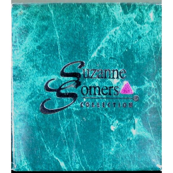 Suzanne Somers Collection Pink Marquise Crystal Gold-Plated Floral Cocktail Ring - Picture 2 of 2